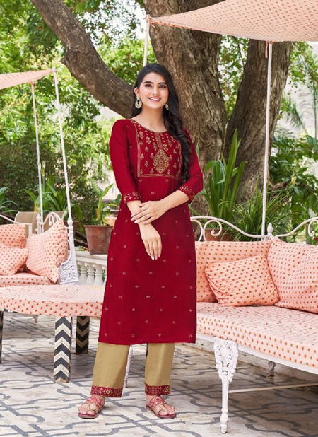 KAPIL GANGOR 2 Fancy New Designer Fancy Wear Cotton Silk Kurti Collection
                                     Catalog